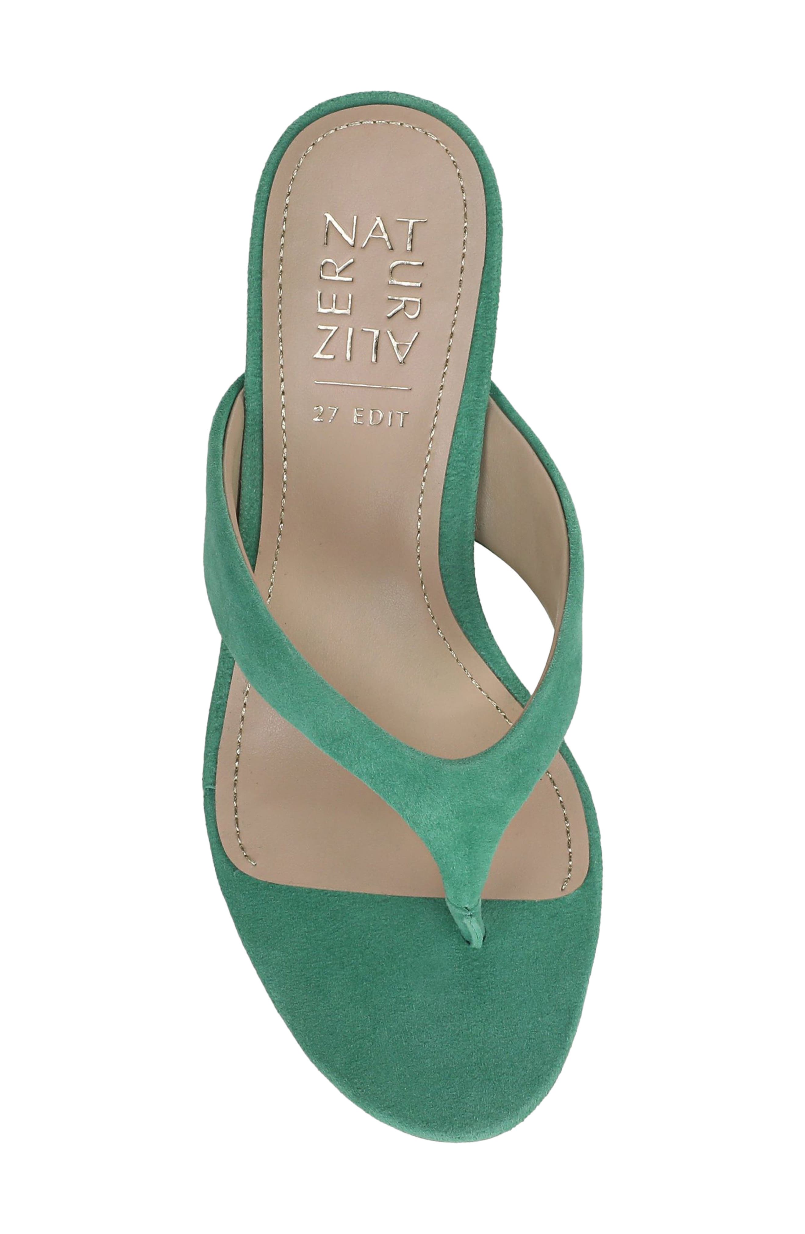 27 EDIT Naturalizer Tressa Sandal, Alternate, color, Emerald Dusk Suede