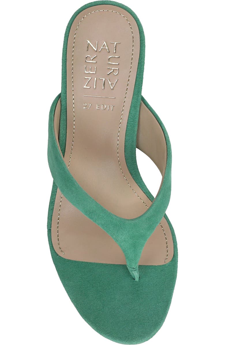 27 EDIT Naturalizer Tressa Sandal, Alternate, color, Emerald Dusk Suede
