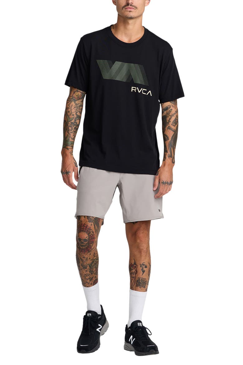 VA Blur Performance Graphic T-Shirt, Alternate, color, BLACK2