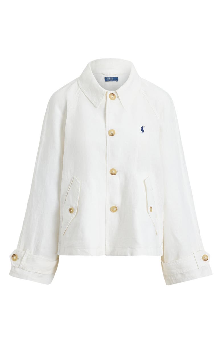 Polo Ralph Lauren Boxy Cotton Jacket, Alternate, color, Nevis
