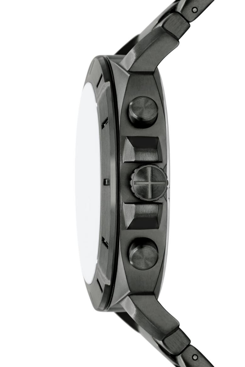 Privateer Chronograph Smoke Stainless Steel Watch, Alternate, color, SMOKE