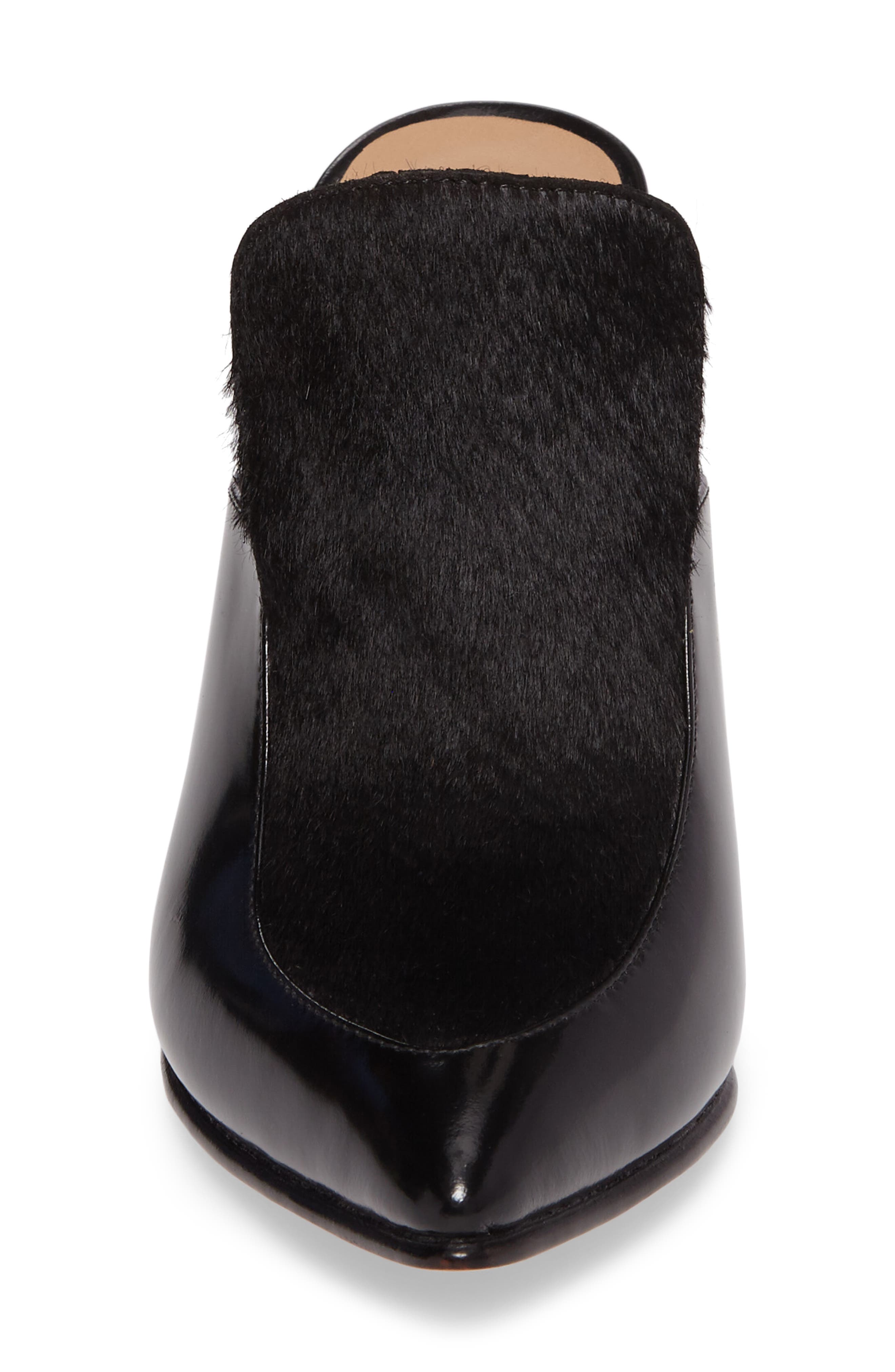 Huma Blanco Marietta Genuine Calf Hair Mule, Alternate, color, 