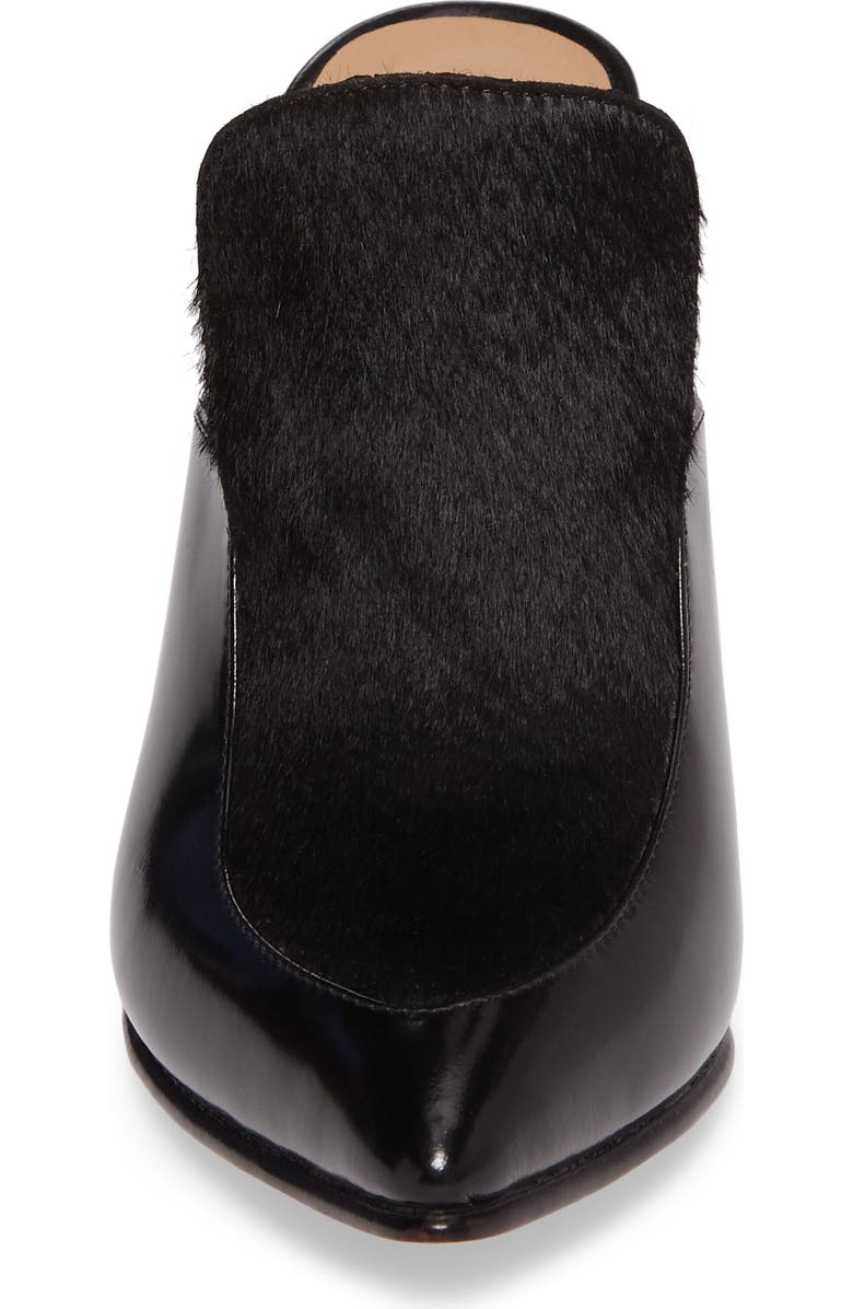 Huma Blanco Marietta Genuine Calf Hair Mule, Alternate, color,