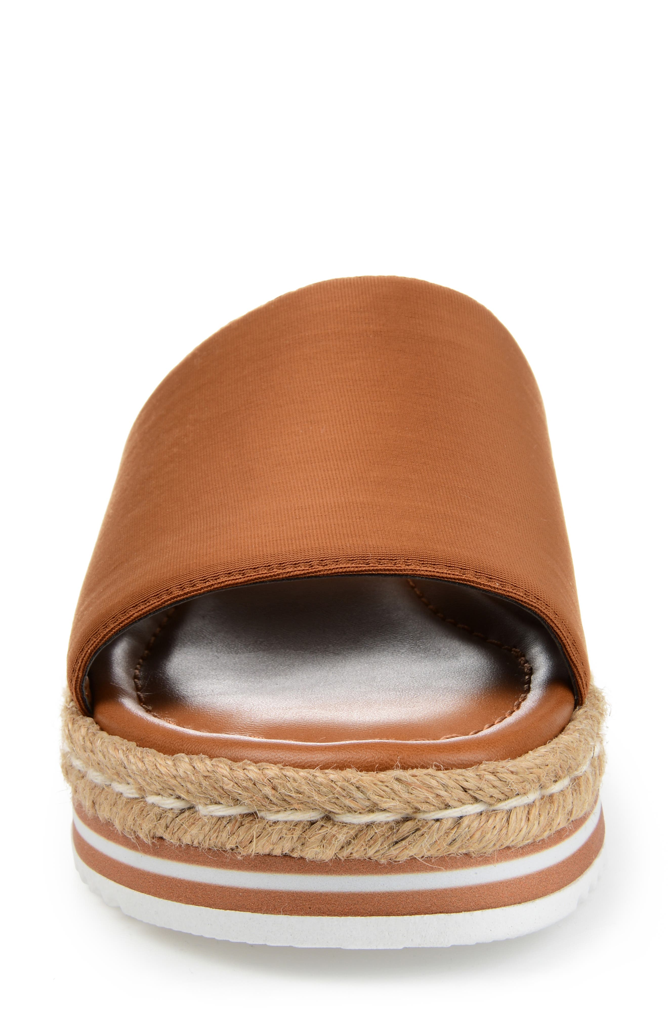 Rosey Wedge Sandal, Alternate, color, TAN
