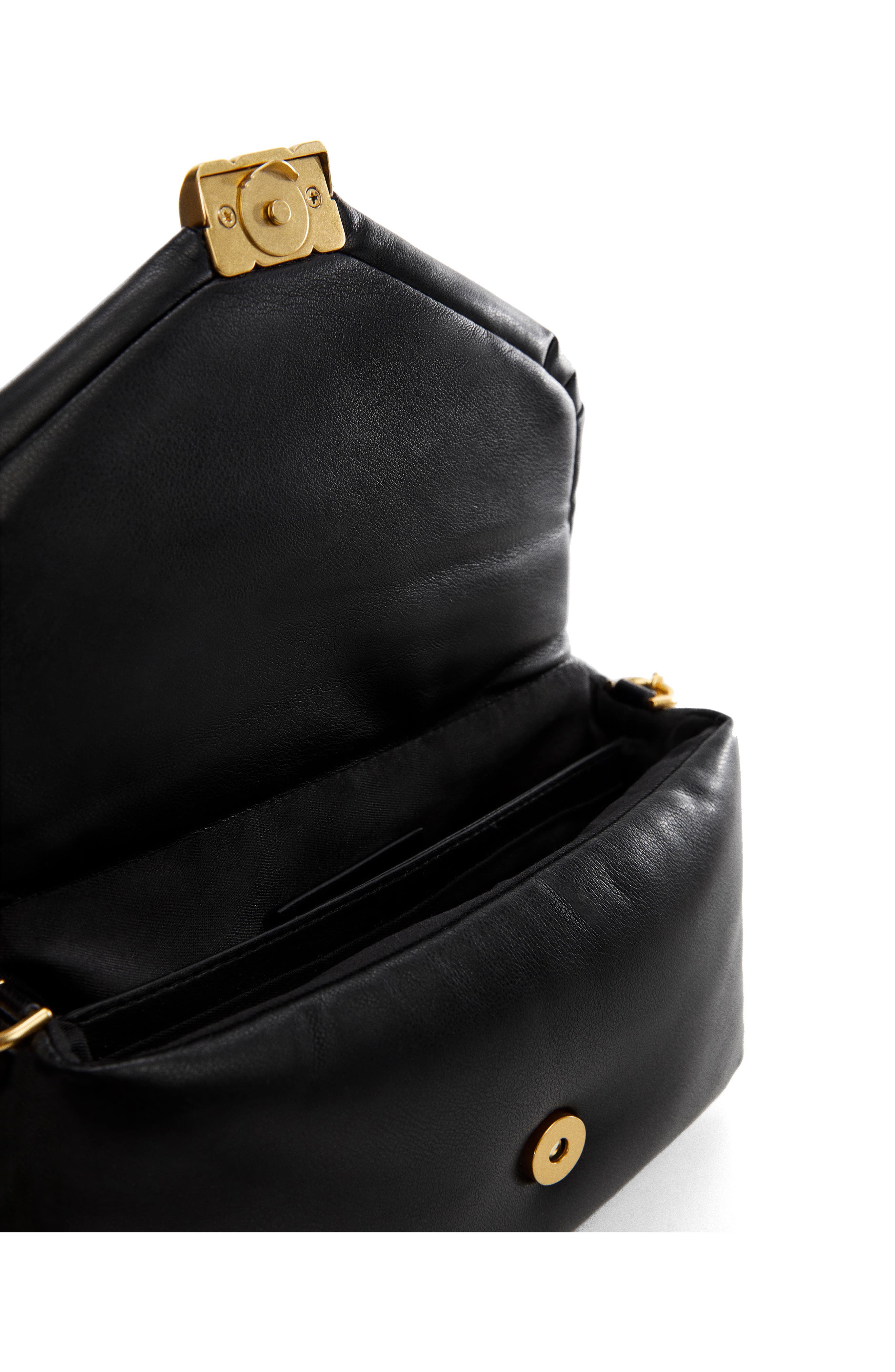 MANGO Envelope Faux Leather Shoulder Bag, Alternate, color, 