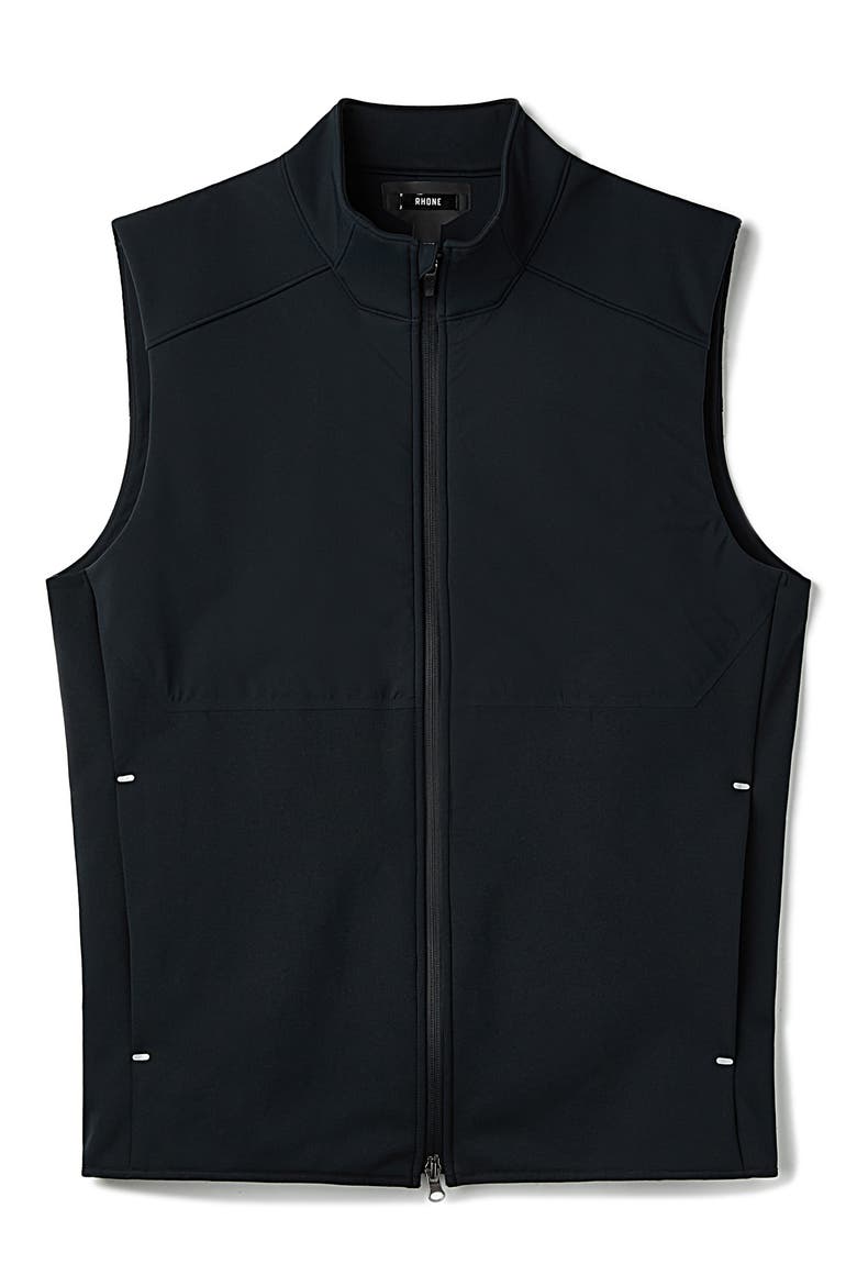 True North Water Repellent Vest, Alternate, color, BLACK