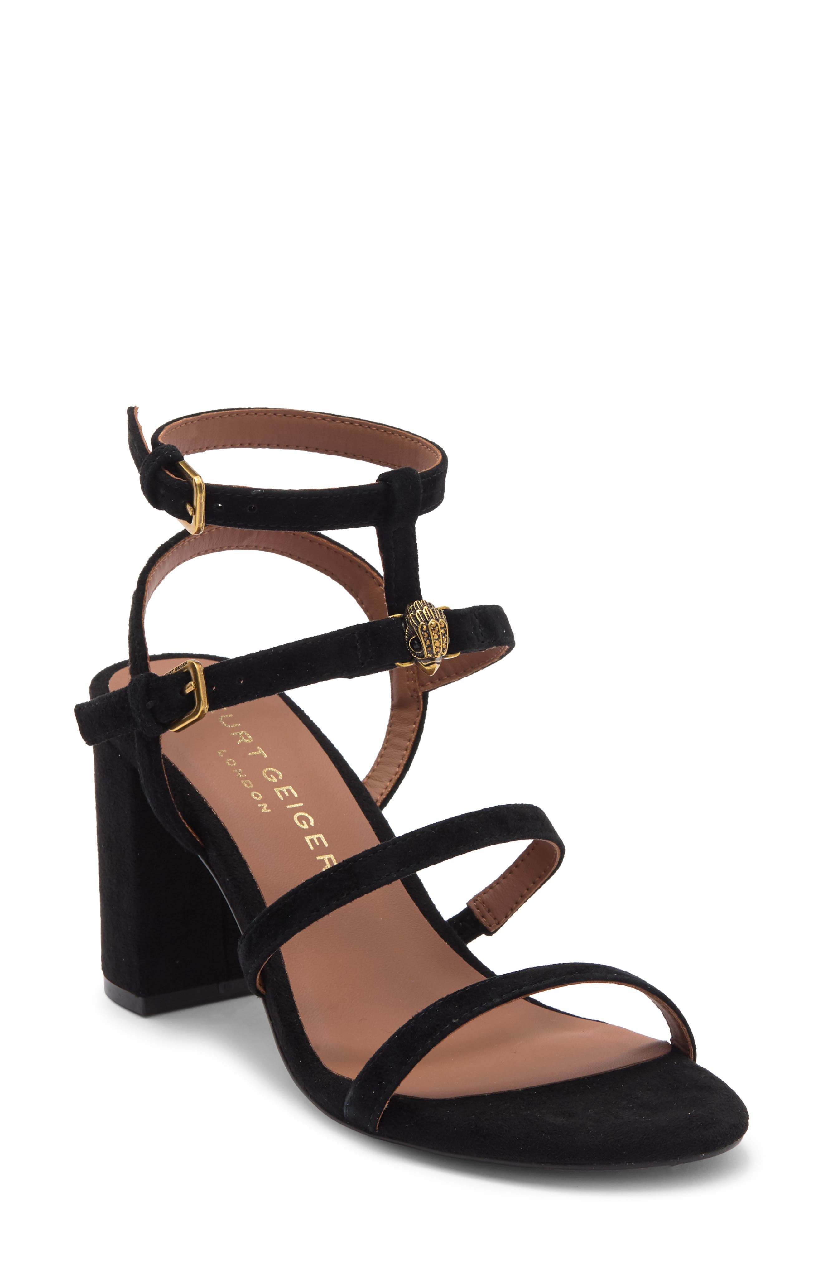 Kurt Geiger London Hampton Gladiator Sandal, Main, color, Black