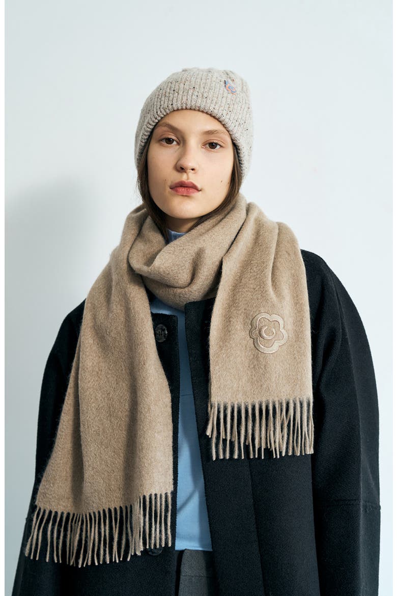 Lost in Warmth Cashmere Scarf, Alternate, color, LIGHT BROWN