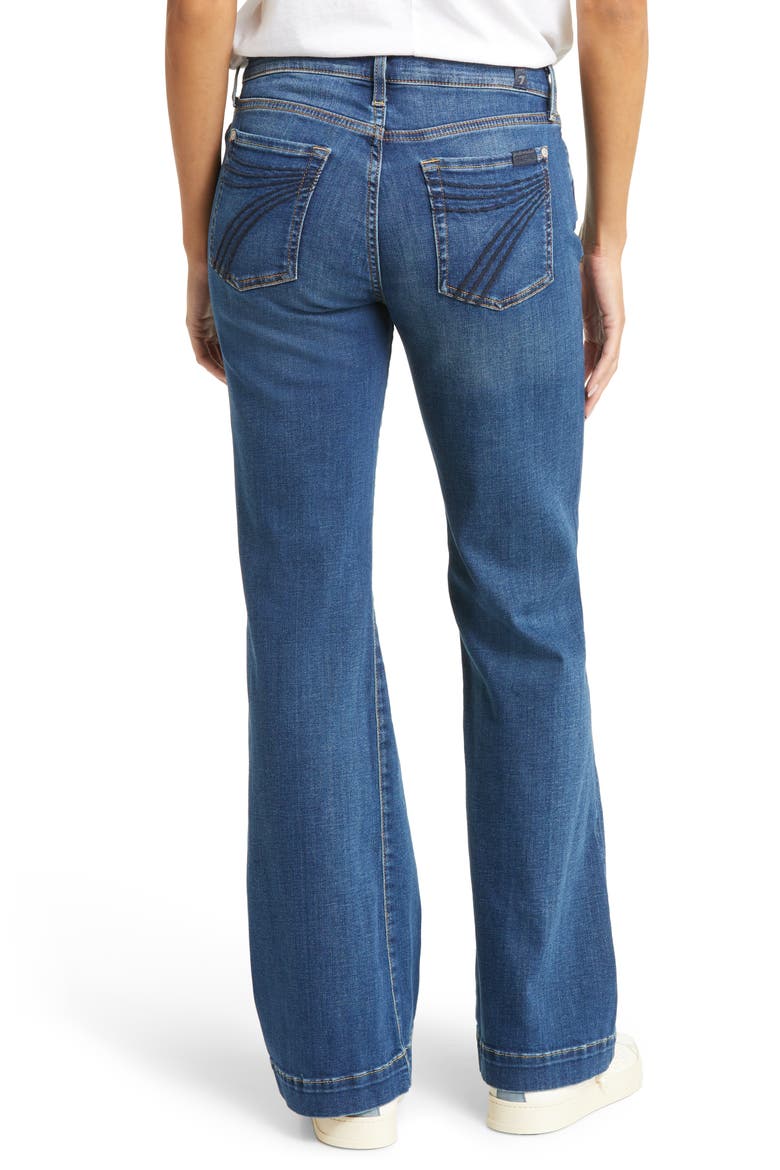 b(air) Dojo Tailorless Flare Jeans, Alternate, color, MEDIUM MELROSE