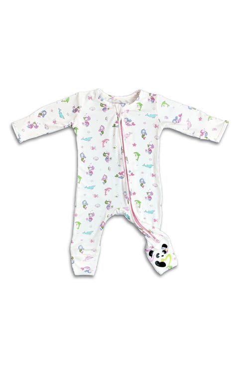 Baby Mermaid Convertible Footie