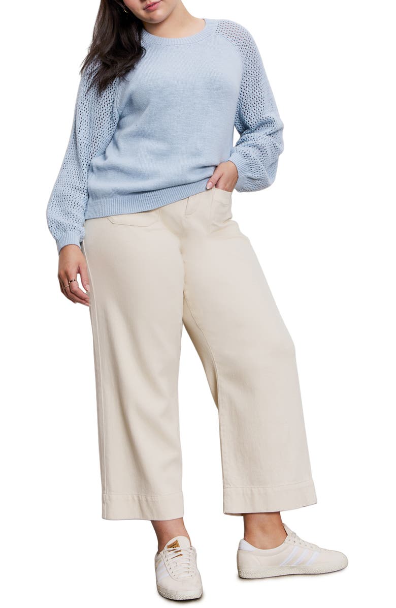 Sanctuary Perfect Moment Sweater, Alternate, color, Sky Blue
