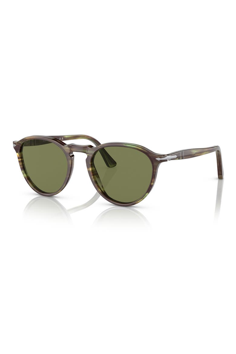 PO3286S 51mm Phantos Sunglasses, Alternate, color, STRIPED GREEN / LIGHT GREEN
