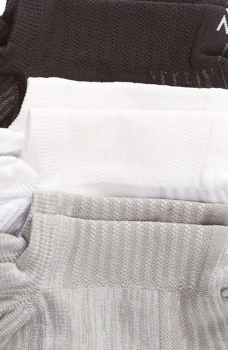 Zella 3-Pack Low Training Socks, Alternate, color,