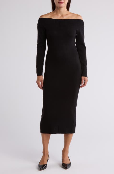 Allegan Long Sleeve Sweater Dress