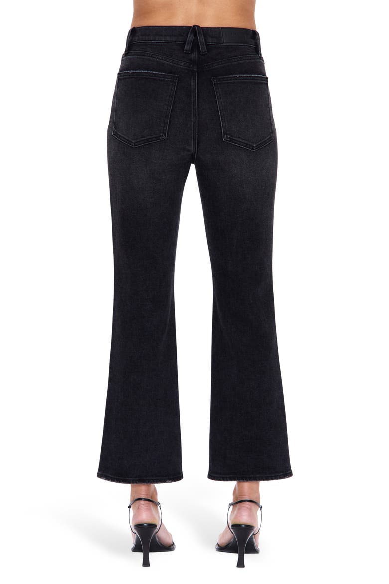 Ally High Waist Crop Bootcut Jeans, Alternate, color, LODGE