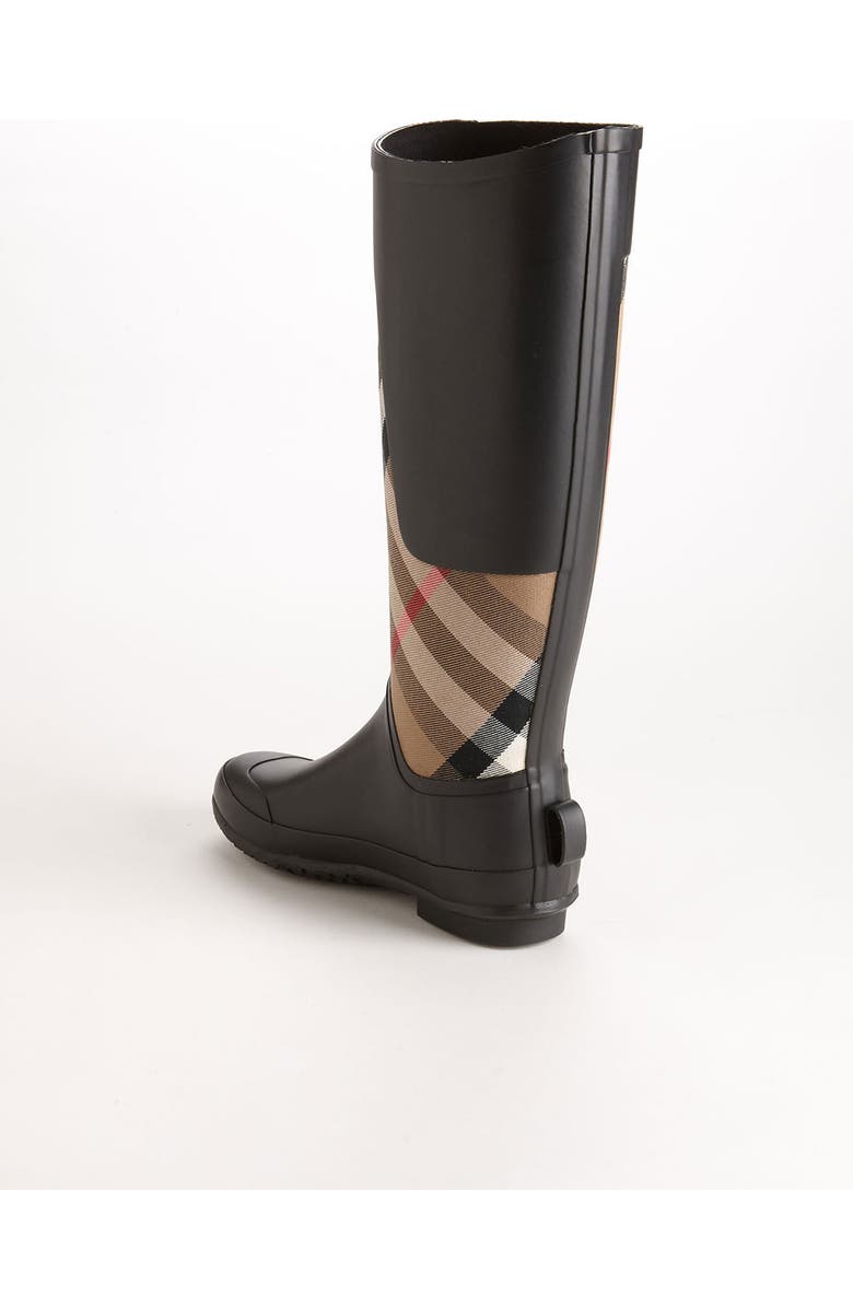 Burberry Clemence Rain Boot, Alternate, color,