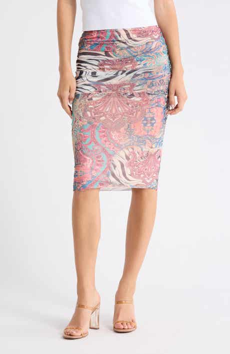 AFRM Riley Print Skirt