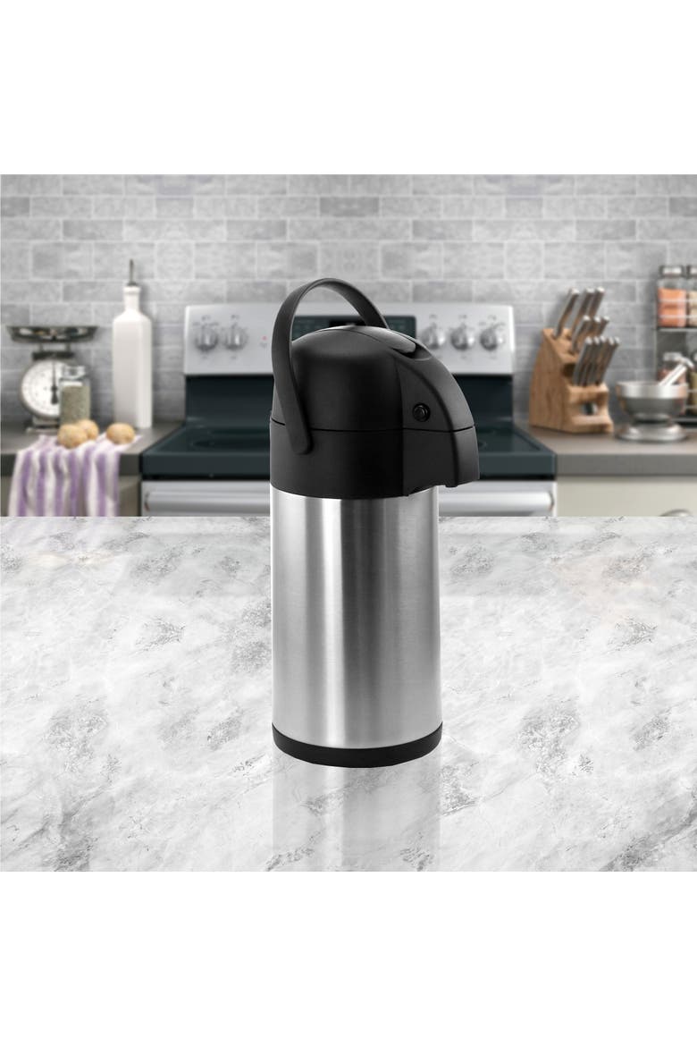 3.17 Quart Stainless Steel Airpot, Alternate, color, Silver