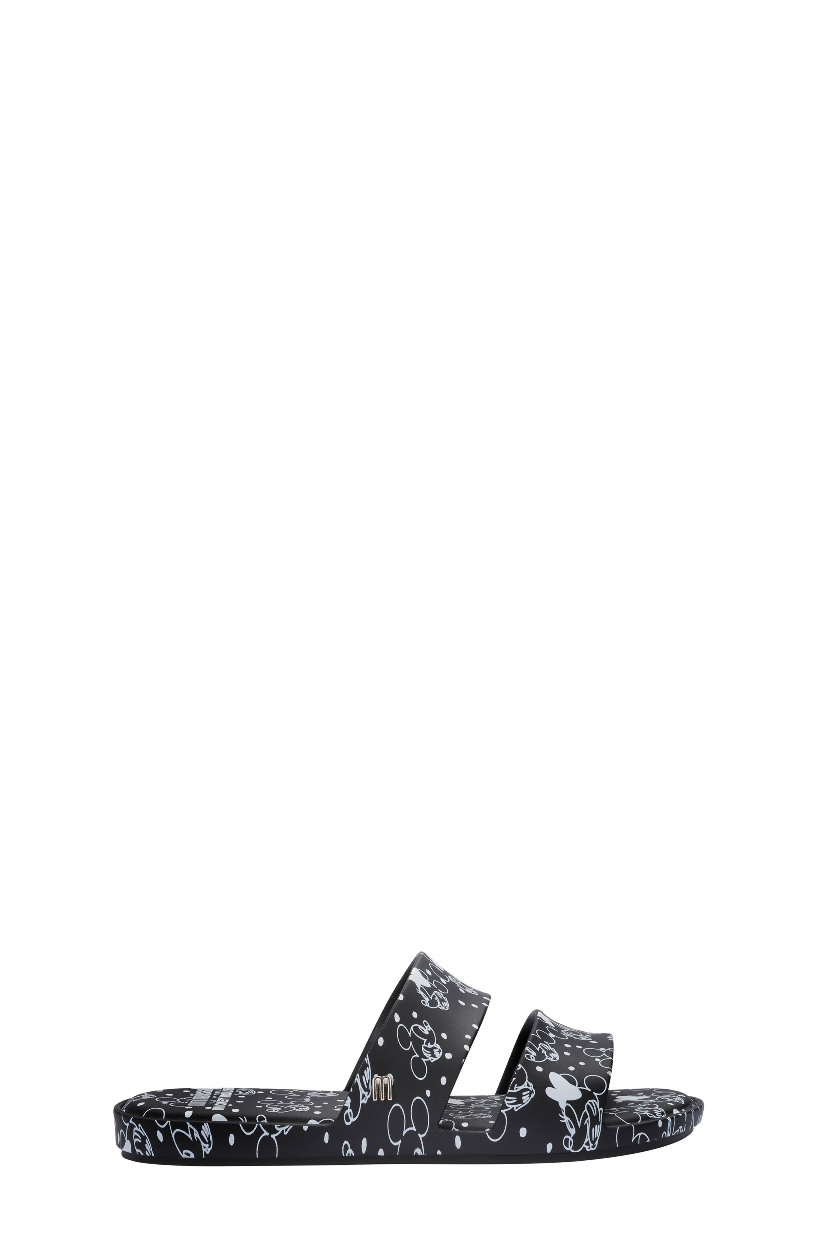 Mel by Melissa x Disney Mickey Mouse Slide Sandal, Alternate, color, 