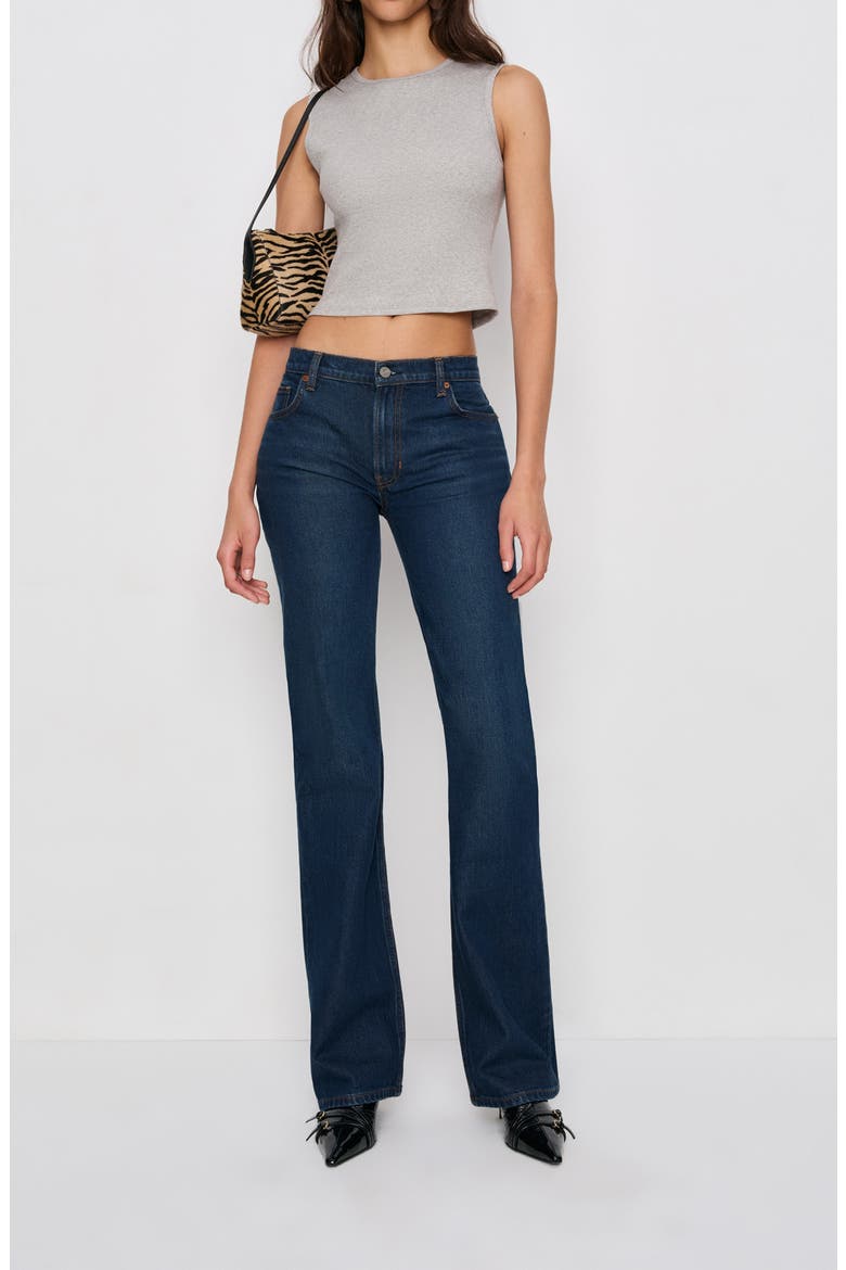 Sharon Mid Rise Bootcut Jeans, Alternate, color, NEMI