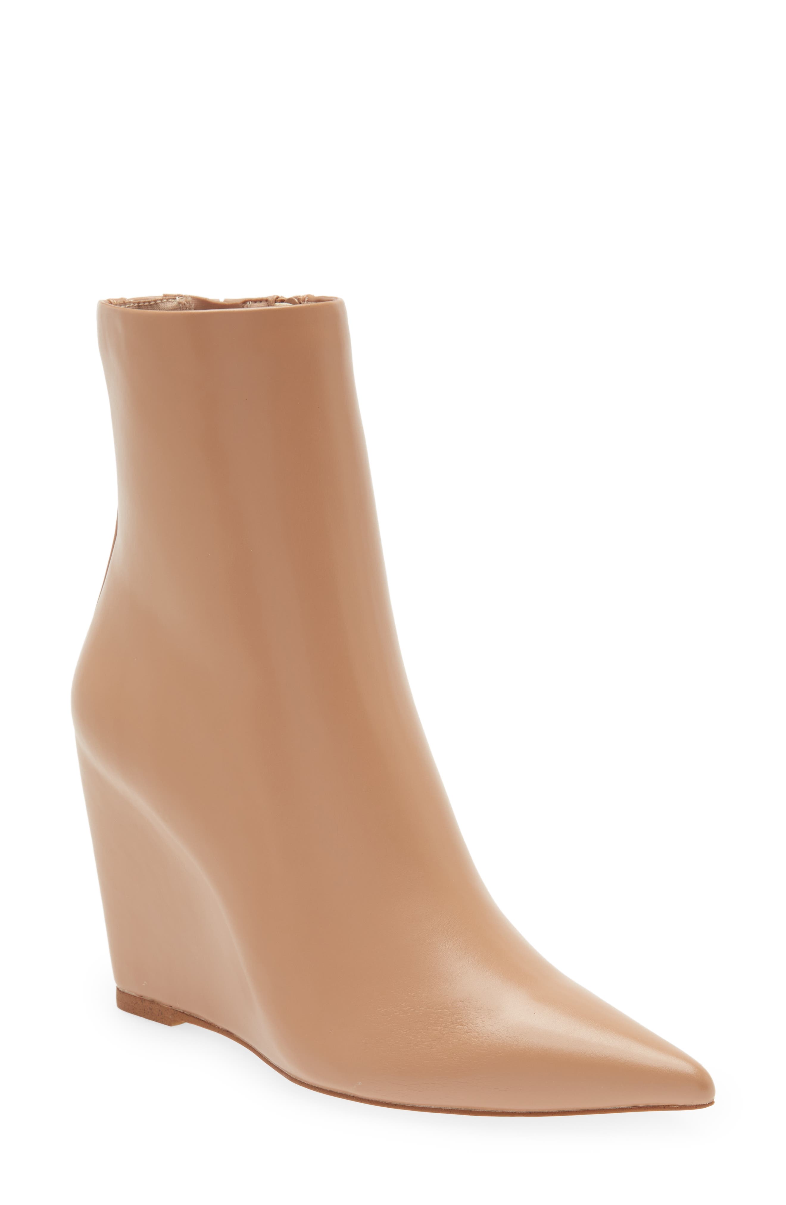 Katerina Wedge Boot, Main, color, DARK NUDE