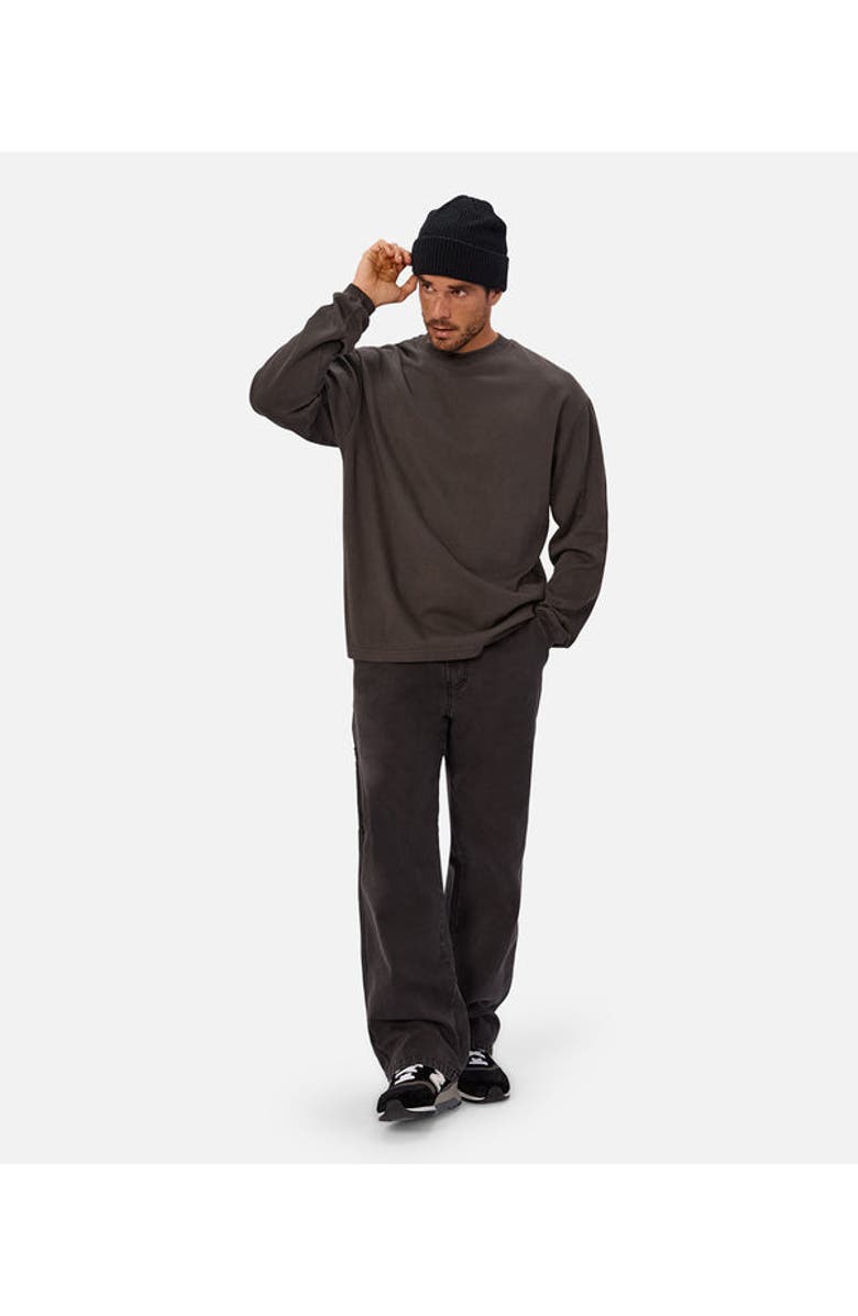 Industrie Australia The Marlon Long Sleeve T-Shirt, Alternate, color, Onyx