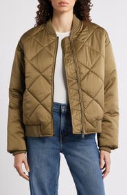 Favorite Daughter The Favorite Quilted Bomber Jacket