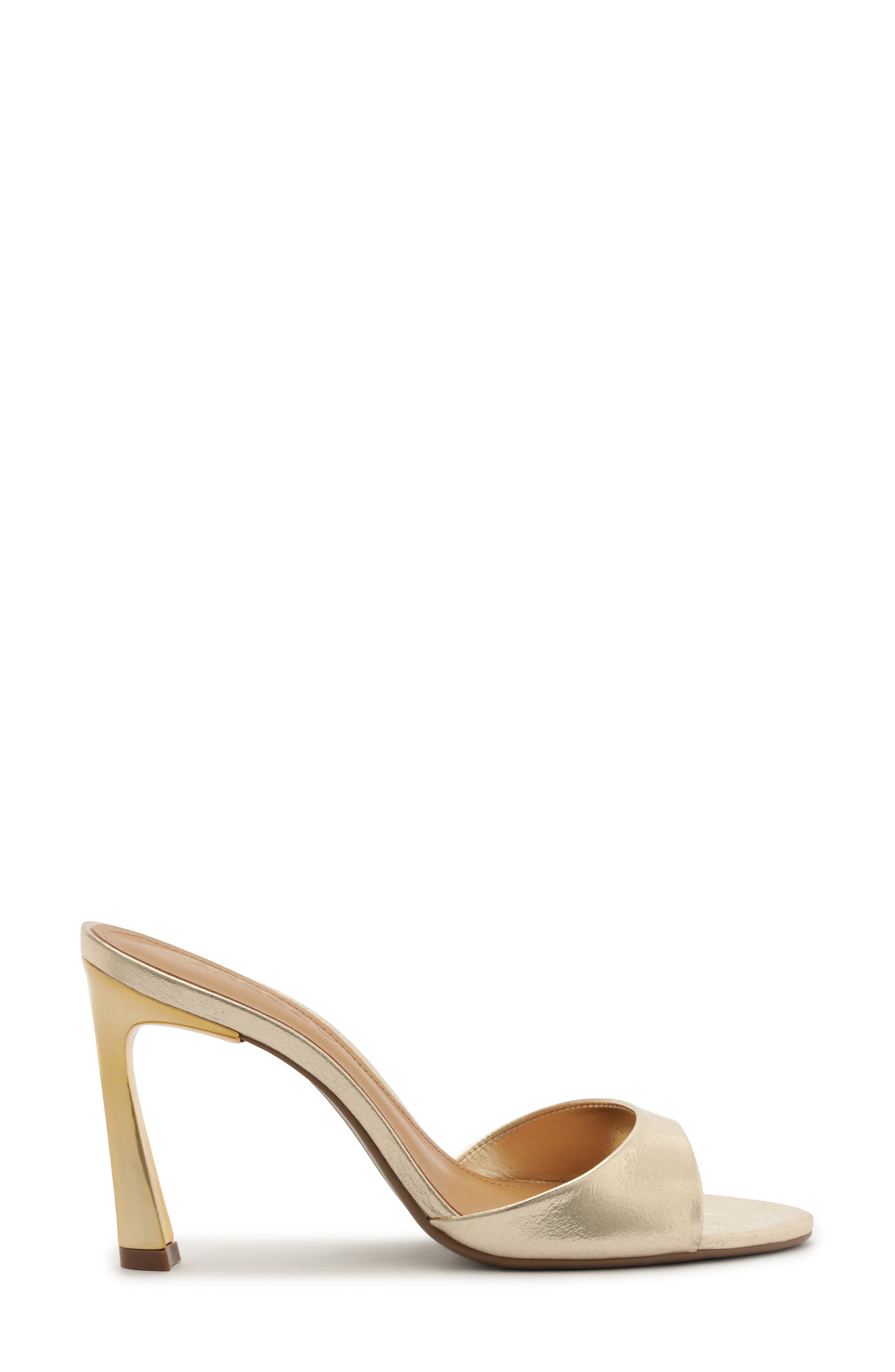 Aubrey Stiletto Slide Sandal, Alternate, color, PLATINO