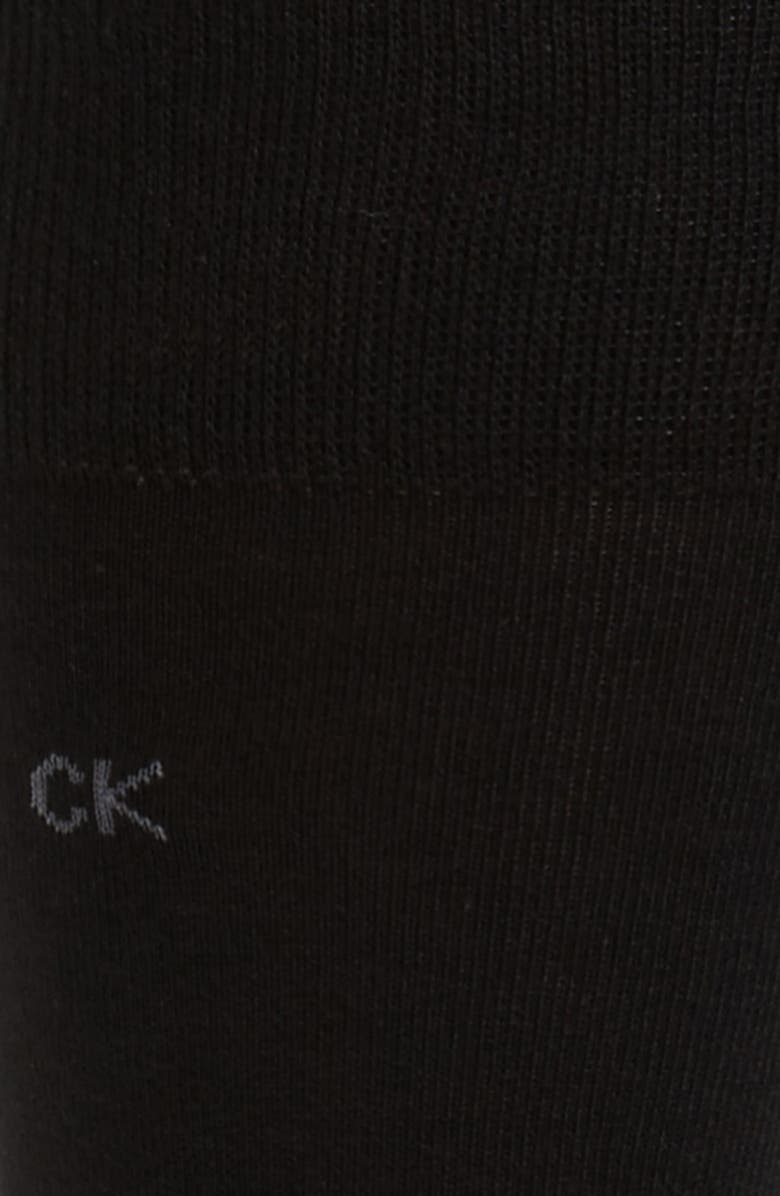 Calvin Klein Assorted 3-Pack Socks, Alternate, color, Black