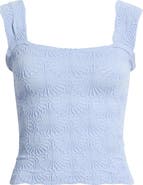 Free People Love Letter Floral Knit Camisole