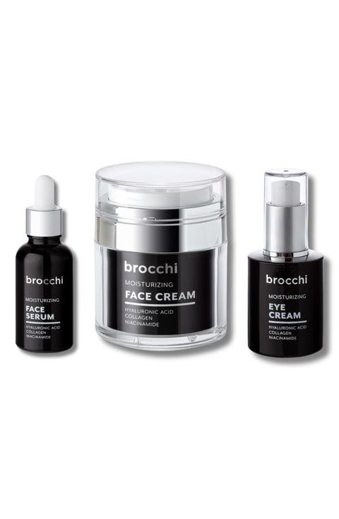 Hyaluronic Acid Face Cream, Serum & Eye Cream Set
