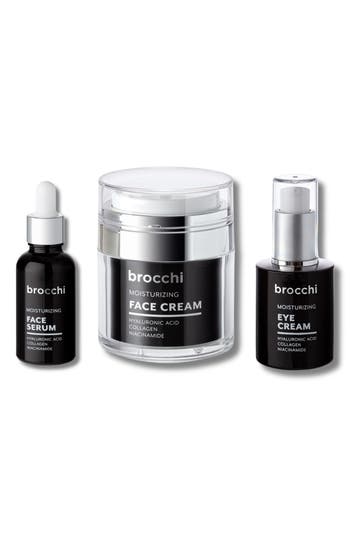 Brocchi Hyaluronic Acid Face Cream, Serum & Eye Cream Set