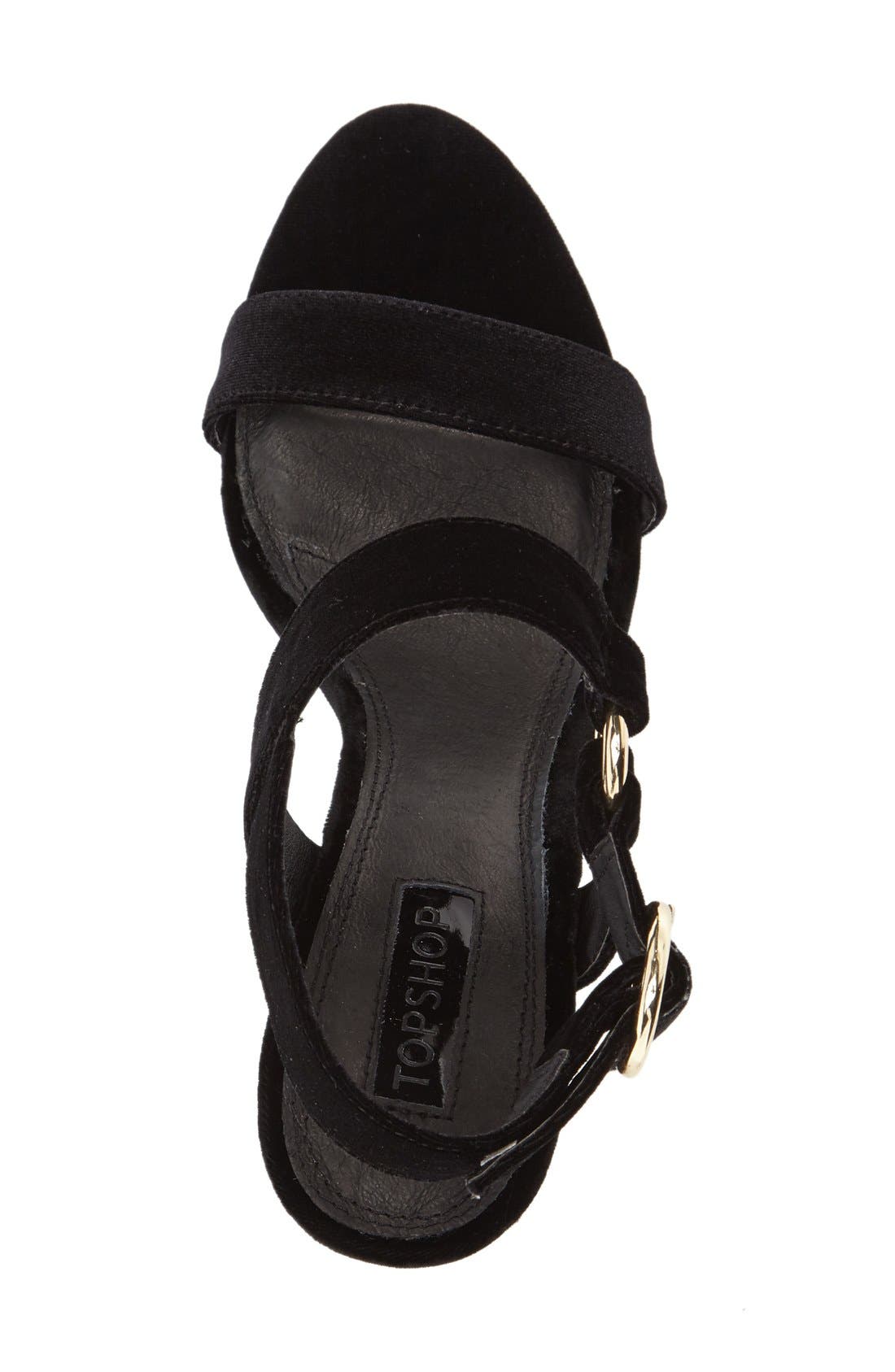 Topshop 'Renee' Slingback Sandal, Alternate, color, 