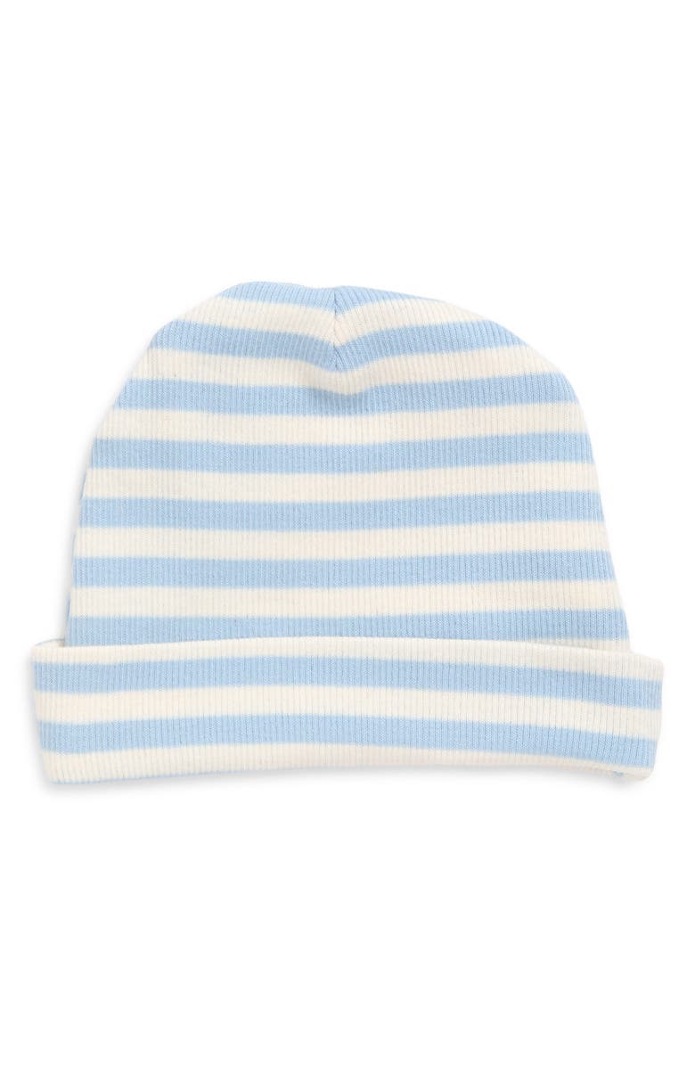 Little Planet Stripe Rib Beanie, Main, color,
