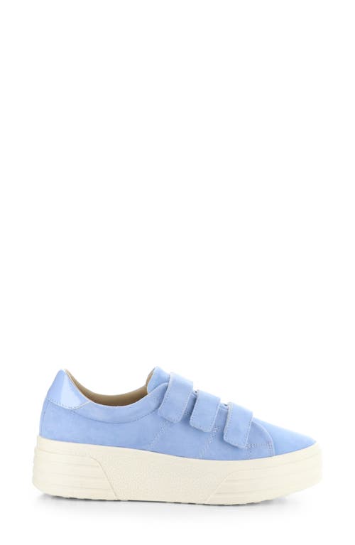 Bos. & Co. Lonnie Platform Sneaker In Blue Bell