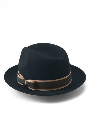 Helen Kaminski Atticus Wool Felt Hat In Blue