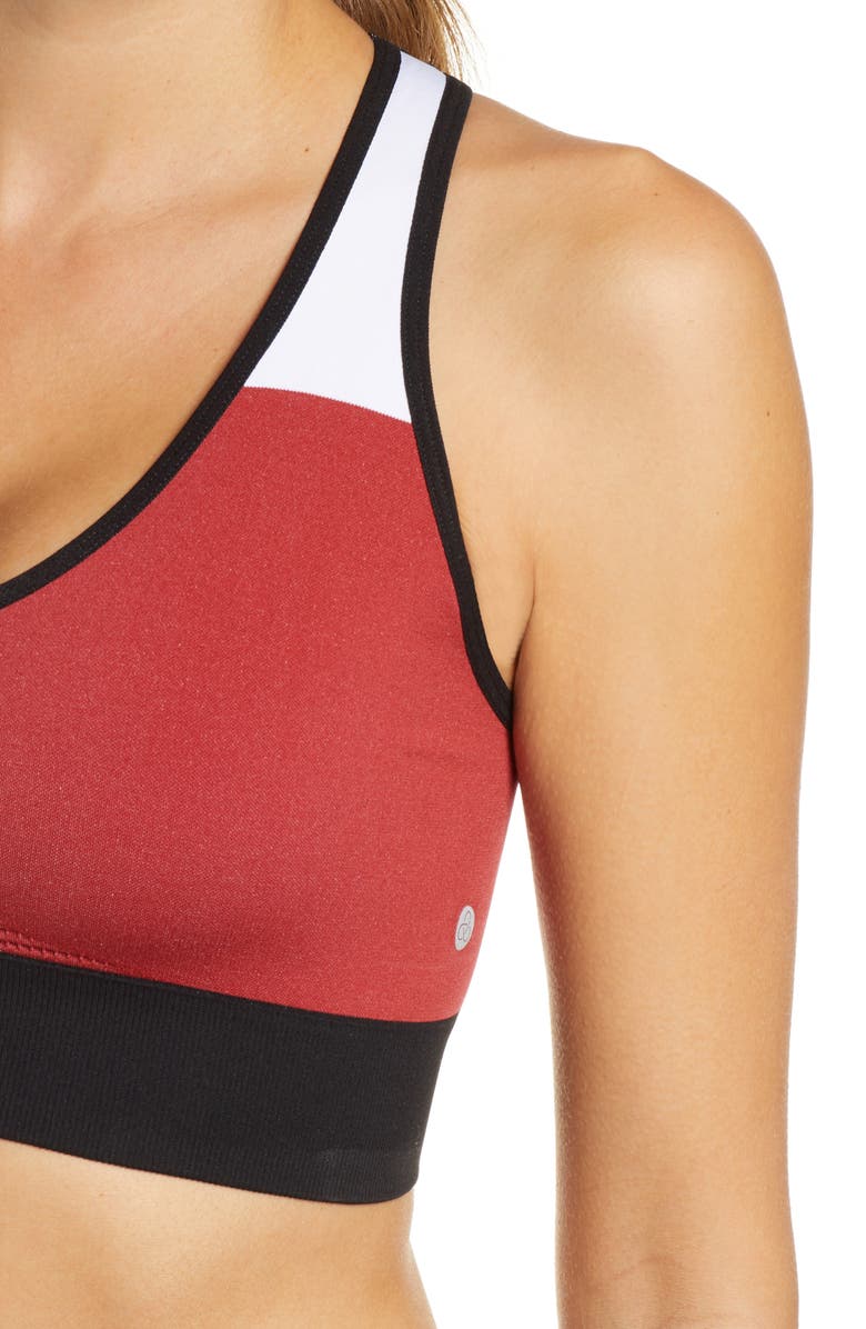 Zella Body Colorblock Sports Bra, Alternate, color,