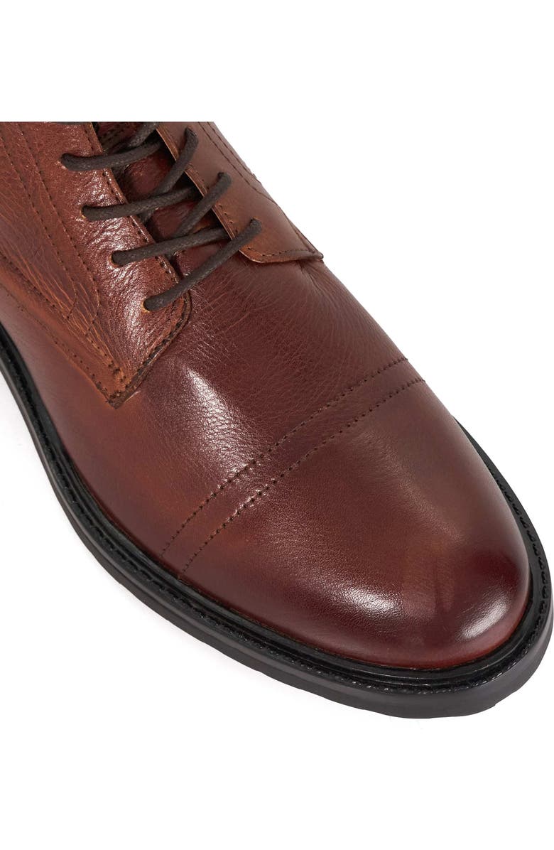 Dune London Marrow Lug Sole Boot, Alternate, color, Brown