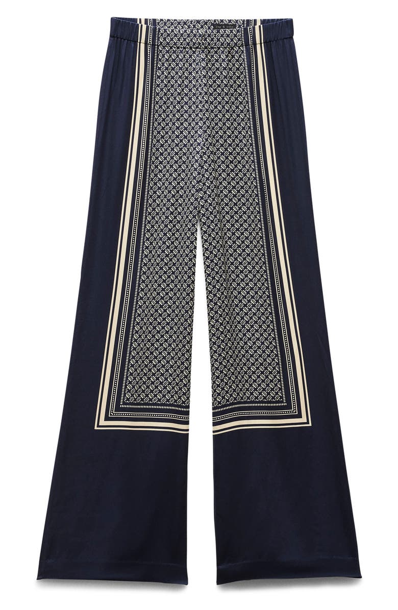 rag & bone Olive Printed Pants, Alternate, color, Deep Navy