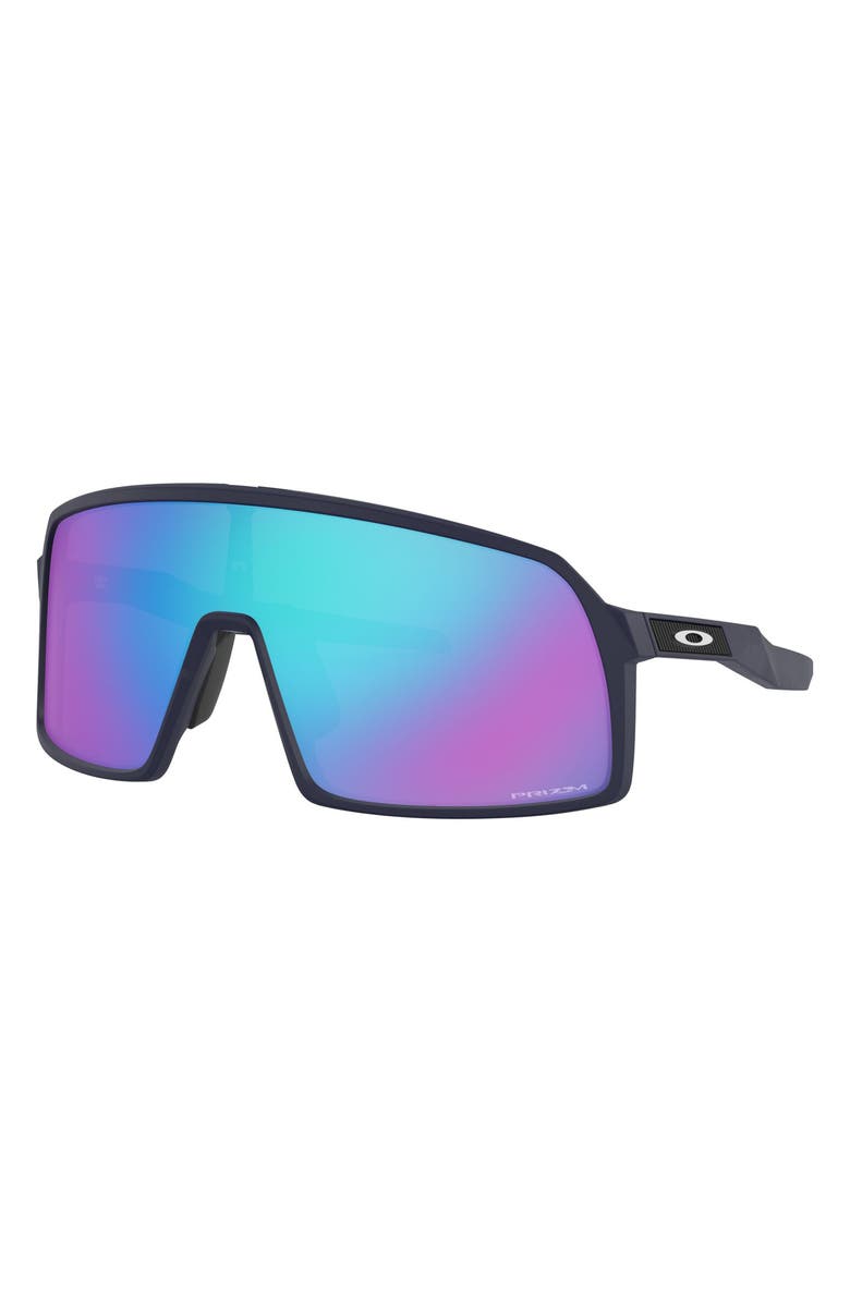Oakley Sutro S 128mm Prizm<sup>™</sup> Wrap Shield Sunglasses, Alternate, color, Blue