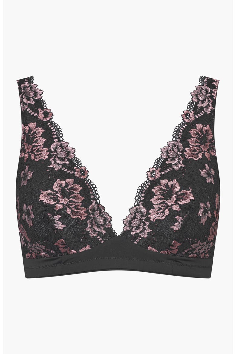 Savona Bralette, Alternate, color, Black/Mandorla