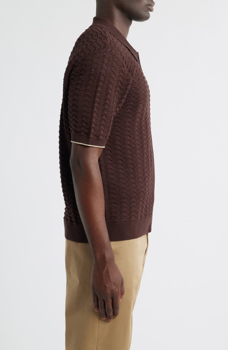 NN07 Gustav 6636 Full Zip Top, Alternate, color, Coffee