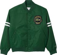 Lacoste Water Repellent Insulated Bomber Jacket