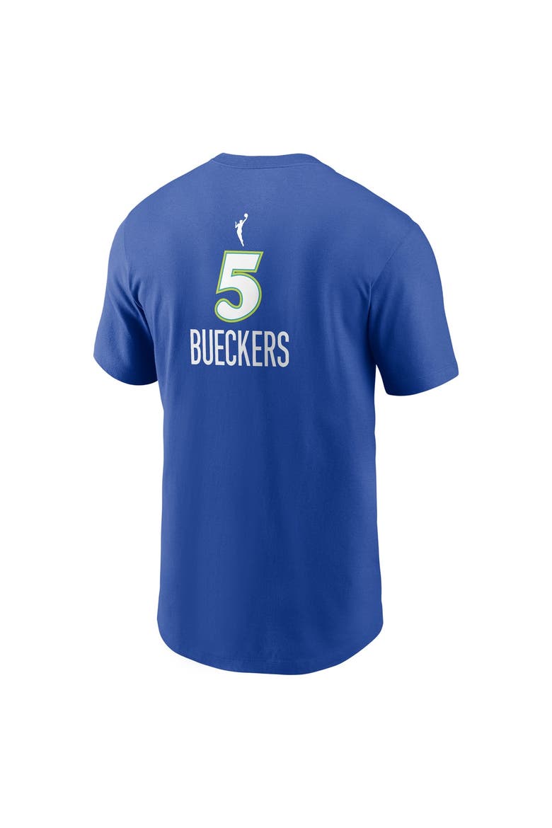 Men's Nike Paige Bueckers Blue Dallas Wings Name & Number Rebel Edition T-Shirt, Alternate, color, Blue