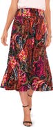 Chaus Paisley Print Skirt
