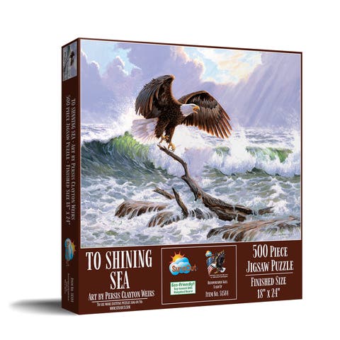 To Shining Sea 500 piece Jigsaw Puzzle for Adults