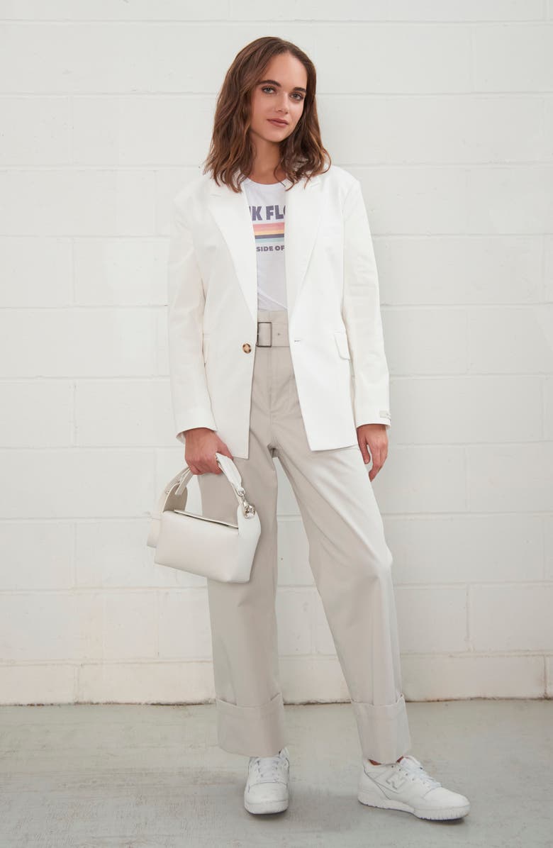 WE-AR4 The Pastry Box Handbag, Alternate, color, Optic White