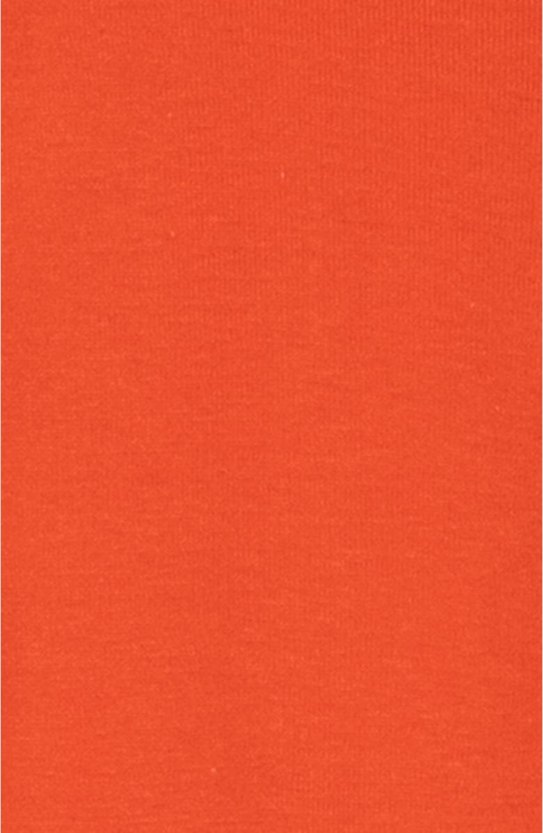 Leveret Kids Two-Piece Solid Cotton Matching Family Pajamas, Alternate, color, Orange