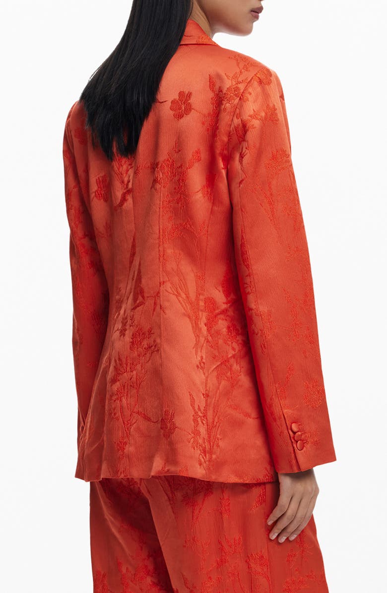 Desigual Embroidered Blazer, Alternate, color, 