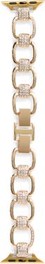 NORDSTROM RACK Pavé Link Smartwatch Band